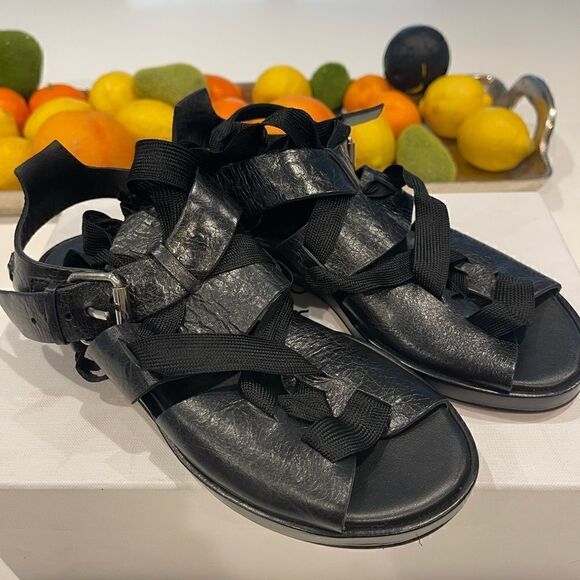 IRO Benila Leather Gladiator Sandal new size 36 - Picture 5 of 8